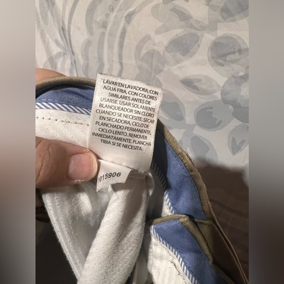 Haggar Clothing Straight Fit Premium No Iron Khaki Pants Preppy Men's Size 32x32 - Picture 9 of 9